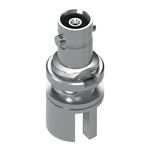 Samtec HDBNC Series, Plug Edge Mount BNC Connector, 75Ω, Edge Mount Termination, Straight Body