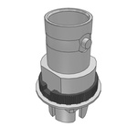 Samtec BNC7T Series, Plug PCB Mount BNC Connector, 75Ω, Edge Mount Termination, Straight Body