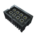 Samtec IP5 Series, Plug Through Hole, 50Ω, Solder Termination, Straight Body