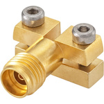 Rosenberger RPC-2.92 Series, jack PCB Mount, 50Ω, Solder Termination, Right Angle Body