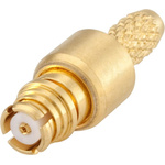 Rosenberger SMP Series, Plug Cable Mount SMP Connector, 50Ω, Crimp Termination, Straight Body
