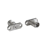 Bulgin Male/Female Flange Mount Circular Coaxial Connector, Jack Screw Termination, Straight Body