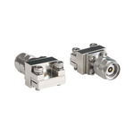 Bulgin Male/Female End Launch Circular Coaxial Connector, Plug In Termination, Straight Body