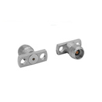 Bulgin Male/Female Flange Mount Circular Coaxial Connector, Jack Screw Termination, Straight Body