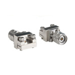 Bulgin Male/Female Flange Mount Circular Coaxial Connector, Plug In Termination, Straight Body