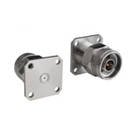 Bulgin, Plug Flange Mount Circular Coaxial Connector, Plug In Termination, Straight Body