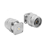 Bulgin, Plug Flange Mount Circular Coaxial Connector, Plug In Termination, Straight Body