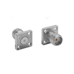 Bulgin, jack Flange Mount Circular Coaxial Connector, Plug In Termination, Straight Body