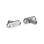 Bulgin, jack Flange Mount Circular Coaxial Connector, Jack Screw Termination, Straight Body