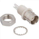 Amphenol RF Receptacle Bulkhead BNC Connector, Solder Termination, Straight Body