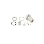Amphenol RF, jack Bulkhead N Connector, Crimp Termination, Straight Body