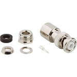 Amphenol RF, Plug Cable Mount MHV Connector, Clamp Termination, Straight Body