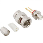 Amphenol RF Plug Cable Mount Twinax Connector, Crimp Termination, Straight Body