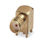 Phoenix Contact, jack SMA Connector, Solder Termination, Right Angle Body