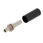 TE Connectivity 2446194 Series Plug Panel Mount BNC Connector, Crimp Termination, Straight Body