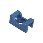Thomas & Betts Blue Cable Tie Mount 11.15 mm x 17.07mm, 0.19in Max. Cable Tie Width