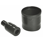 HellermannTyton Cable Boot Black, Fluid Resistant Elastomer, 16.5mm