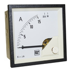 Sifam Tinsley Sigma Analogue Panel Ammeter 15A AC, 68mm x 68mm Moving Iron