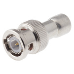TE Connectivity 50Ω Straight BNC RF Terminator, 1W Average Power Rating