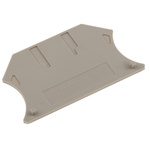 Weidmuller W Series End Cover for Use with DIN Rail Terminal Blocks, ATEX