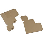 RS PRO End Cover for Use with DIN Rail Terminal Blocks