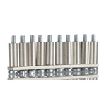 RS PRO Jumper Bar for Use with DIN Rail Terminal Blocks