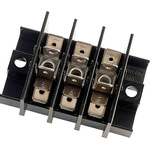 WECO Barrier Strip, 3 Contact, 11 Pitch, 6 Row, 25A, 400 V