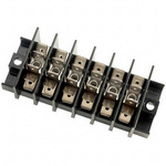 WECO Barrier Strip, 6 Contact, 11 Pitch, 6 Row, 25A, 400 V