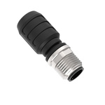 Banner 75Ω Threaded Entry M12 Plug RF Terminator, Thread Mount