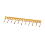 RS PRO Jumper for Use with RS PRO Full 2.5 Terminal Blocks, 20A
