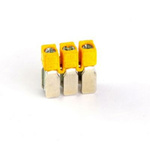 RS PRO Insulated Screw Jumper for Use with RS PRO Full 4 Terminal Blocks, 32A