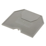 RS PRO End Cover for Use with DIN Rail Terminal Blocks