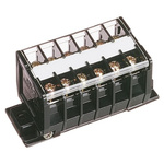 Toyogiken Barrier Strip, 8mm Pitch, 20A, 600 V, Screw Down Termination