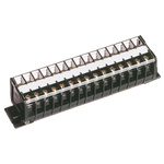 Toyogiken Barrier Strip, 8mm Pitch, 20A, 600 V, Screw Down Termination