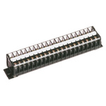 Toyogiken Barrier Strip, 8mm Pitch, 20A, 600 V, Screw Down Termination