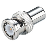 Yuetsu 50Ω Straight BNC Plug to BNC Socket Coax Terminator, Cable Mount, 0 → 600MHz, 0.5W Average Power Rating