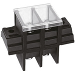 Yoshida Electric Industry Barrier Strip, 16mm Pitch, 60A, 600 V, Screw Down Termination