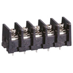 Sato Parts Barrier Strip, 5 Contact, 7.62mm Pitch, 1 Row, 10A, 250 V, Solder Termination