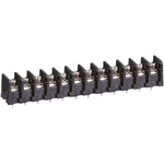 Sato Parts Barrier Strip, 12 Contact, 7.62mm Pitch, 1 Row, 10A, 250 V, Solder Termination