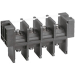 Sato Parts Barrier Strip, 27mm Pitch, 100A, 600 V, Screw Down Termination