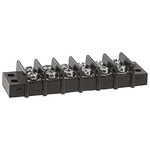 TE Connectivity Barrier Strip, 6 Contact, 9.53mm Pitch, 2 Row, 20A, 300 V