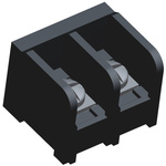 TE Connectivity Barrier Strip, 2 Contact, 9.53mm Pitch, 1 Row, 25 A, 5 A, 300 V, 600 V