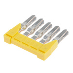 RS PRO 5 Way Plug in Cross Connector for Use with SRK Series, SRKD Series, SSL Series, SSLD Series