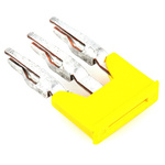 RS PRO 3 Way Plug in Cross Connector for Use with 2.5 mm Spring Terminals