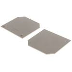 RS PRO End Cover for Use with DIN Rail Terminal Blocks