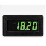 Red Lion CUB4CL Series Digital Panel Ammeter DC, LCD Display 3-1/2-Digits