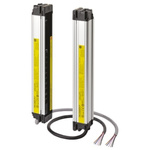 Omron F3SJ Series Light Curtain, Sender & Receiver, 34 Beam(s), 20mm Resolution