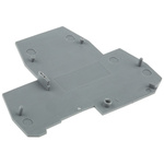 Entrelec FEM Series End Cover for Use with DIN Rail Terminal Blocks