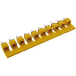 Weidmuller WQV Series Jumper Bar for Use with DIN Rail Terminal Blocks, 63A