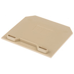 Weidmuller SAK Series End Cover for Use with DIN Rail Terminal Blocks